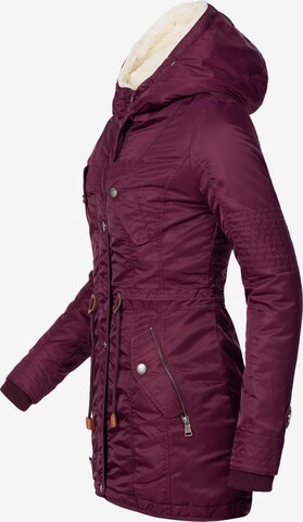 NAVAHOO Winter Parka 'La Viva' in Red