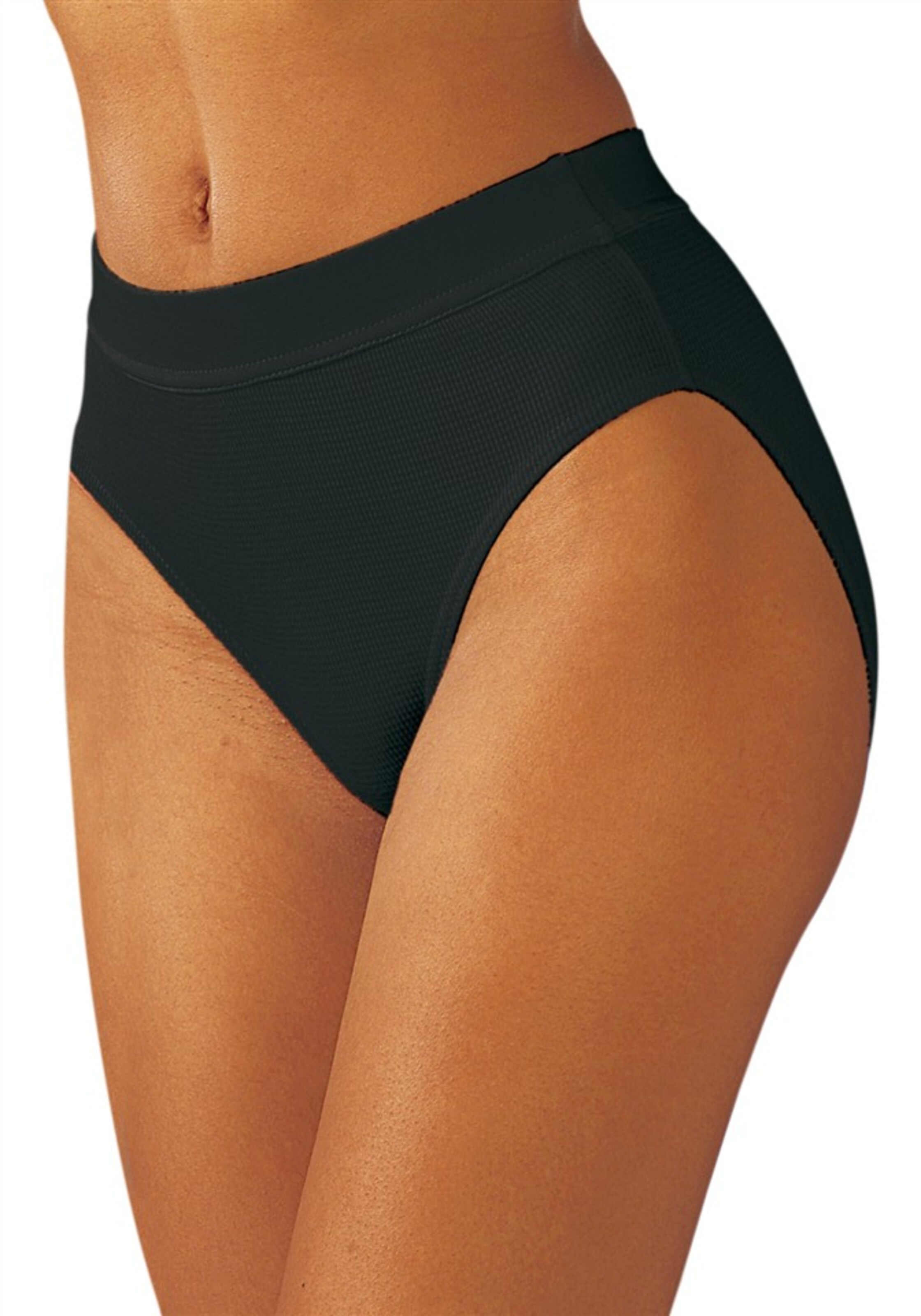 PETITE FLEUR - Cueca em preto: frente