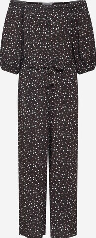 EDITED Jumpsuit 'Bellona' i svart: framsida