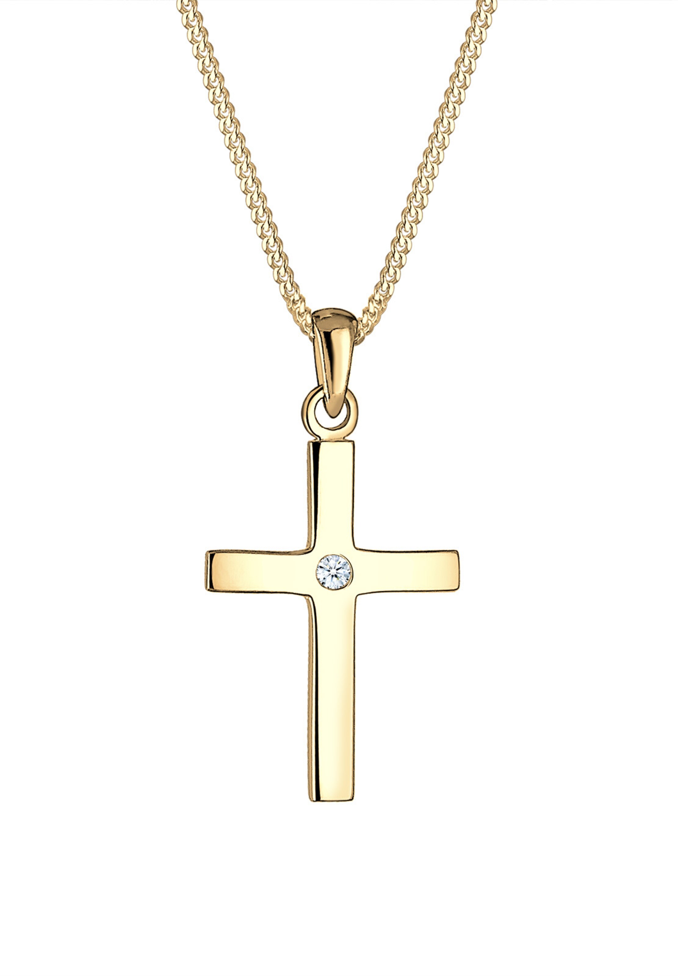 Chaîne 'Kreuz' Elli DIAMONDS en or