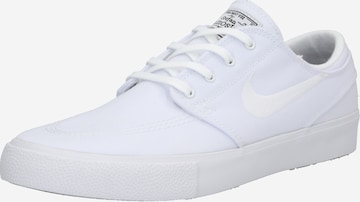 Baskets basses 'Zoom Janovski' Nike SB en blanc : devant