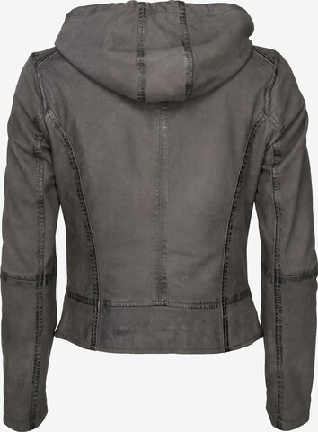 Maze Lederjacke 'Donie' in Anthrazit | ABOUT YOU