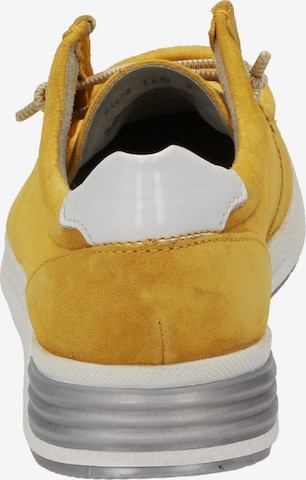 SIOUX Lace-Up Shoes 'Grash' in Yellow
