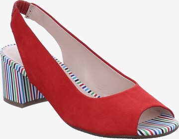GERRY WEBER Slingback Pumps 'Faro' in Red