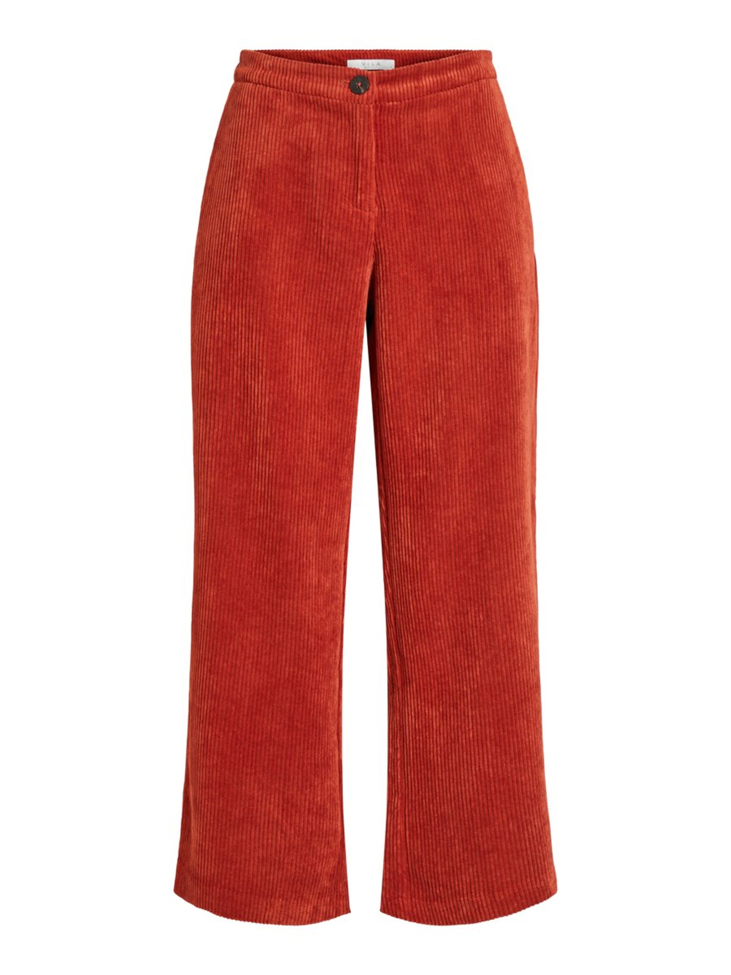 VILA - Hose in rostrot