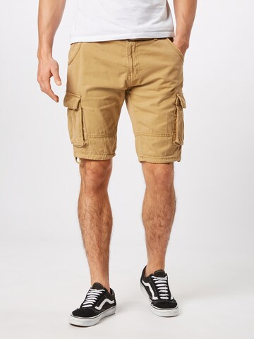 INDICODE JEANS - regular Pantalón cargo 'Monroe' en beige