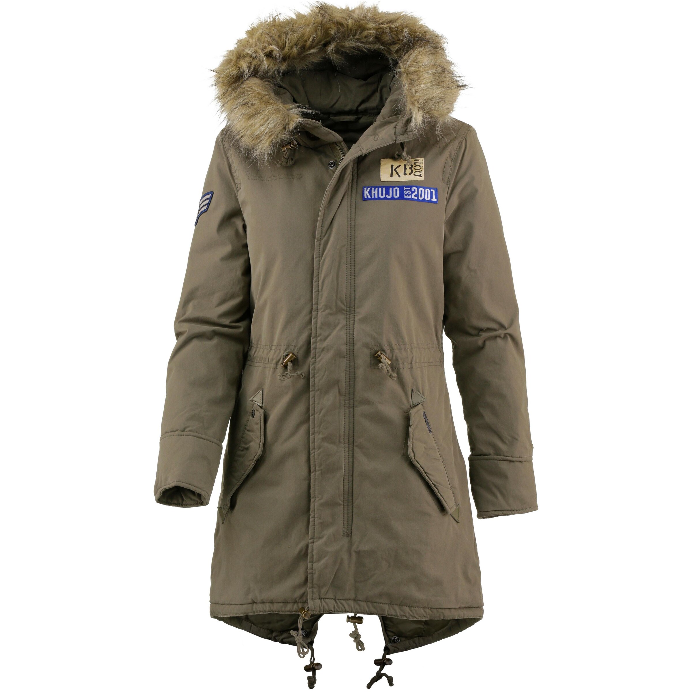 khujo - Parka 'Kenita 2' in oliv