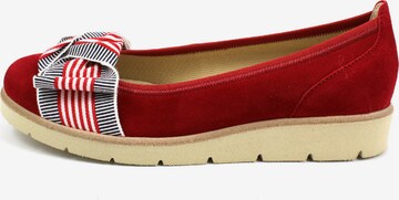 GABOR Ballet Flats in Red