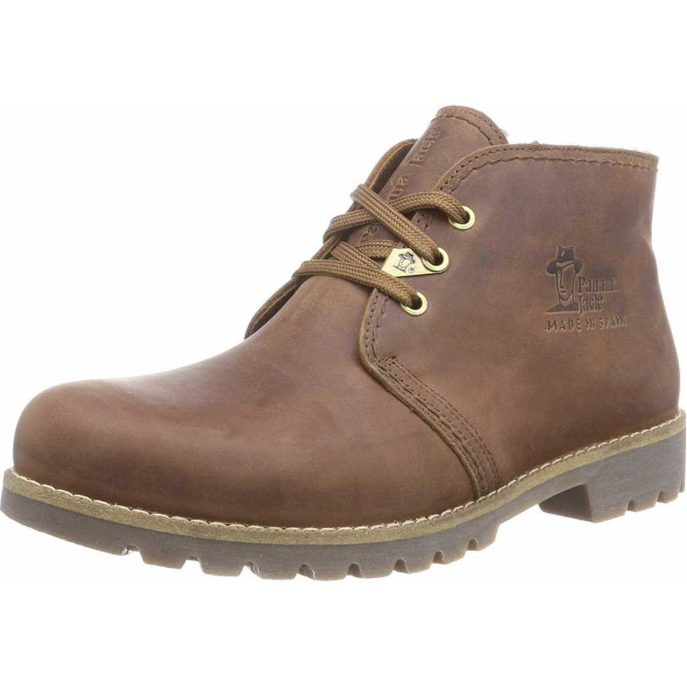 PANAMA JACK - Botas chukka em castanho: frente