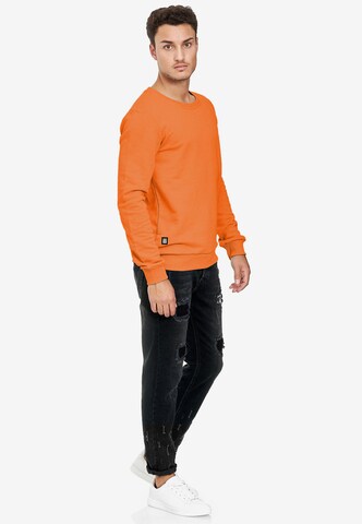 Redbridge Sweatshirt Bristol in schlichtem Design in Orange: predná strana