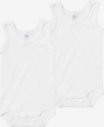 SANETTA Romper/Bodysuit in White: front