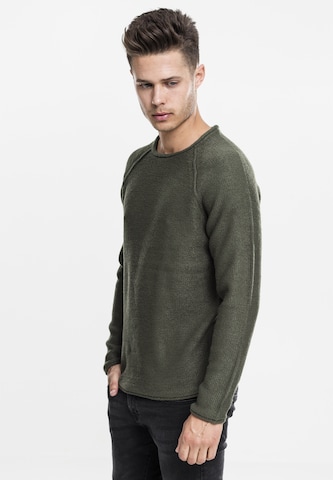 Pull-over Urban Classics en vert