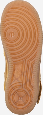 Nike Sportswear Tenisky 'Air Force' – hnědá: spodní strana