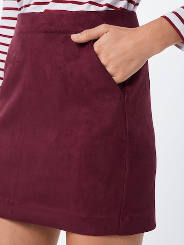 Gonna 'VMDonnadina' di VERO MODA in rosso
