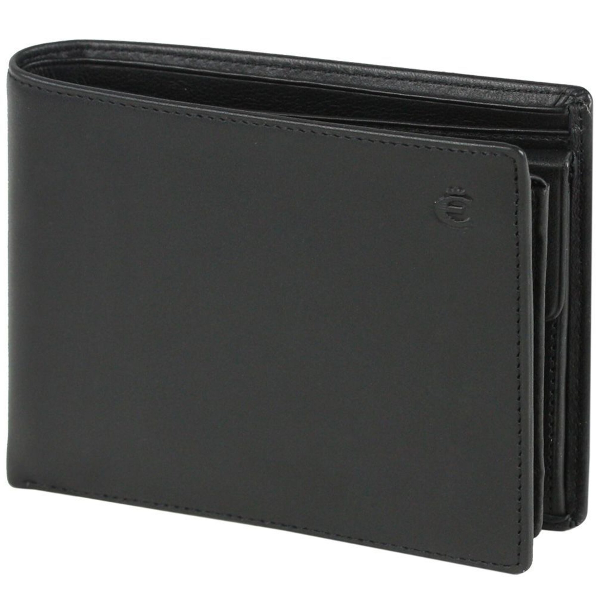 Esquire Wallet in Black: front