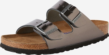 BIRKENSTOCK Papucs 'Arizona' - szürke: elől