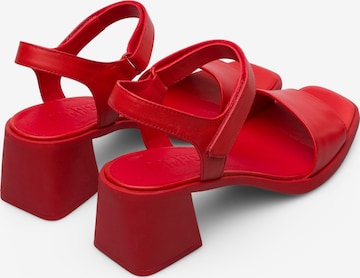 CAMPER Strap Sandals 'Karolina' in Red