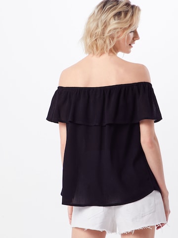 ICHI - Blusa 'Marrakech' em preto