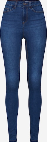 Noisy may Skinny Jeans 'Callie' in Blauw: voorkant