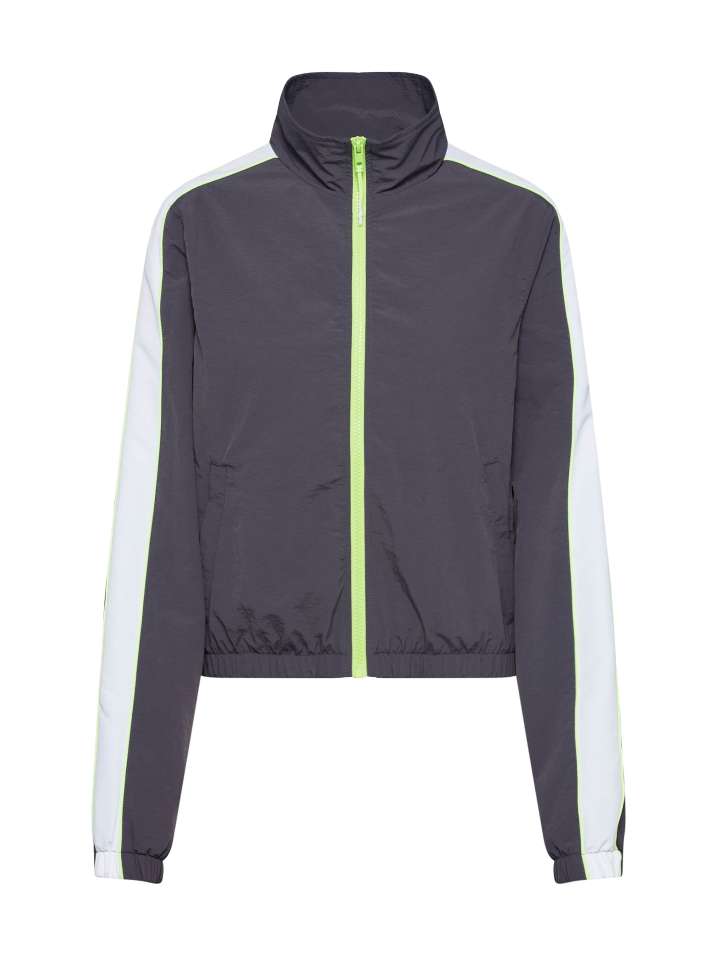 Urban Classics Přechodná bunda – šedá: přední strana