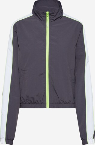 Urban Classics Between-Season Jacket in Grey: front