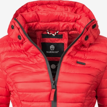 MARIKOO Between-season jacket 'Samtpfote' in Red