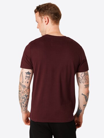 JACK & JONES T-Shirt 'Jorfara' in Rot: zadná strana