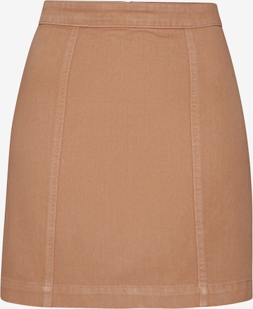 EDITED Spódnica 'Nasira' w kolorze brązowy: przód