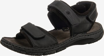 JOSEF SEIBEL Sandals 'Carlo 11' in Black: front