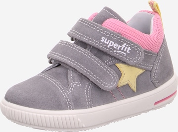 SUPERFIT First-Step Shoes 'Moppy' in Grey: front