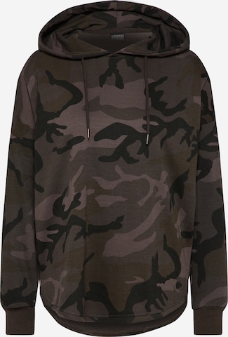 Urban Classics Sweatshirt in Brown: front