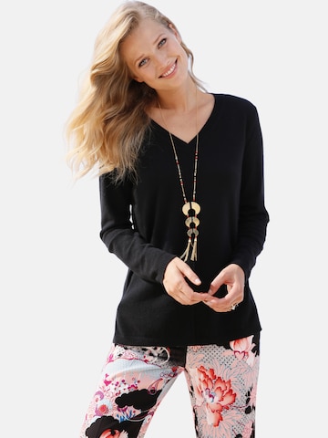 include Knit Cardigan in Black: front