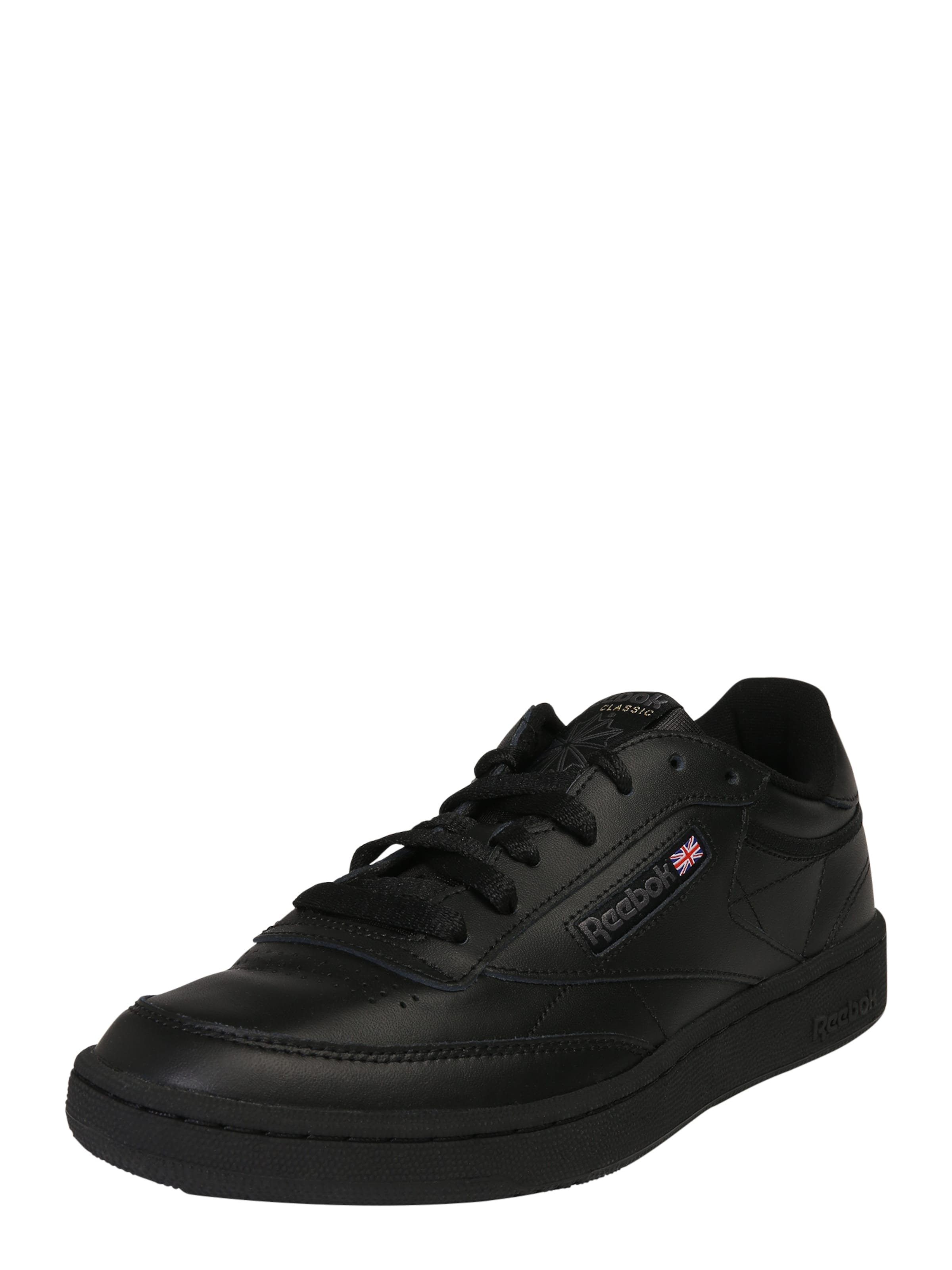 Sneaker low 'Club C 85' de la Reebok pe negru: față