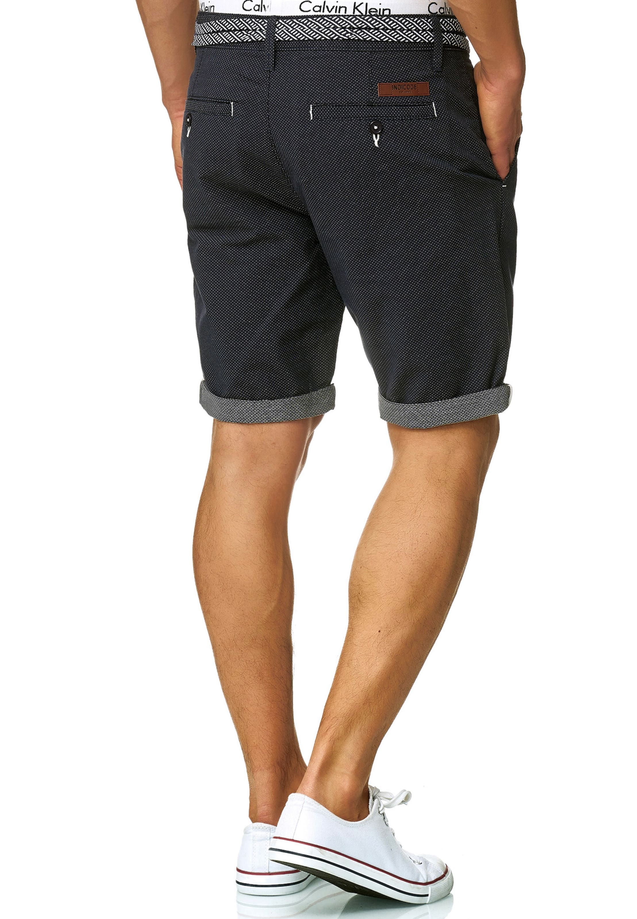 INDICODE JEANS Regular Broek 'Acton' in Blauw