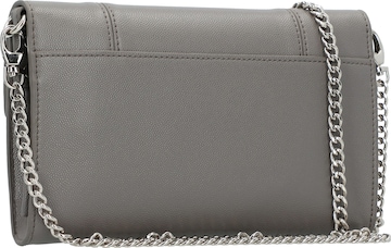 Pochette Seidenfelt Manufaktur en gris