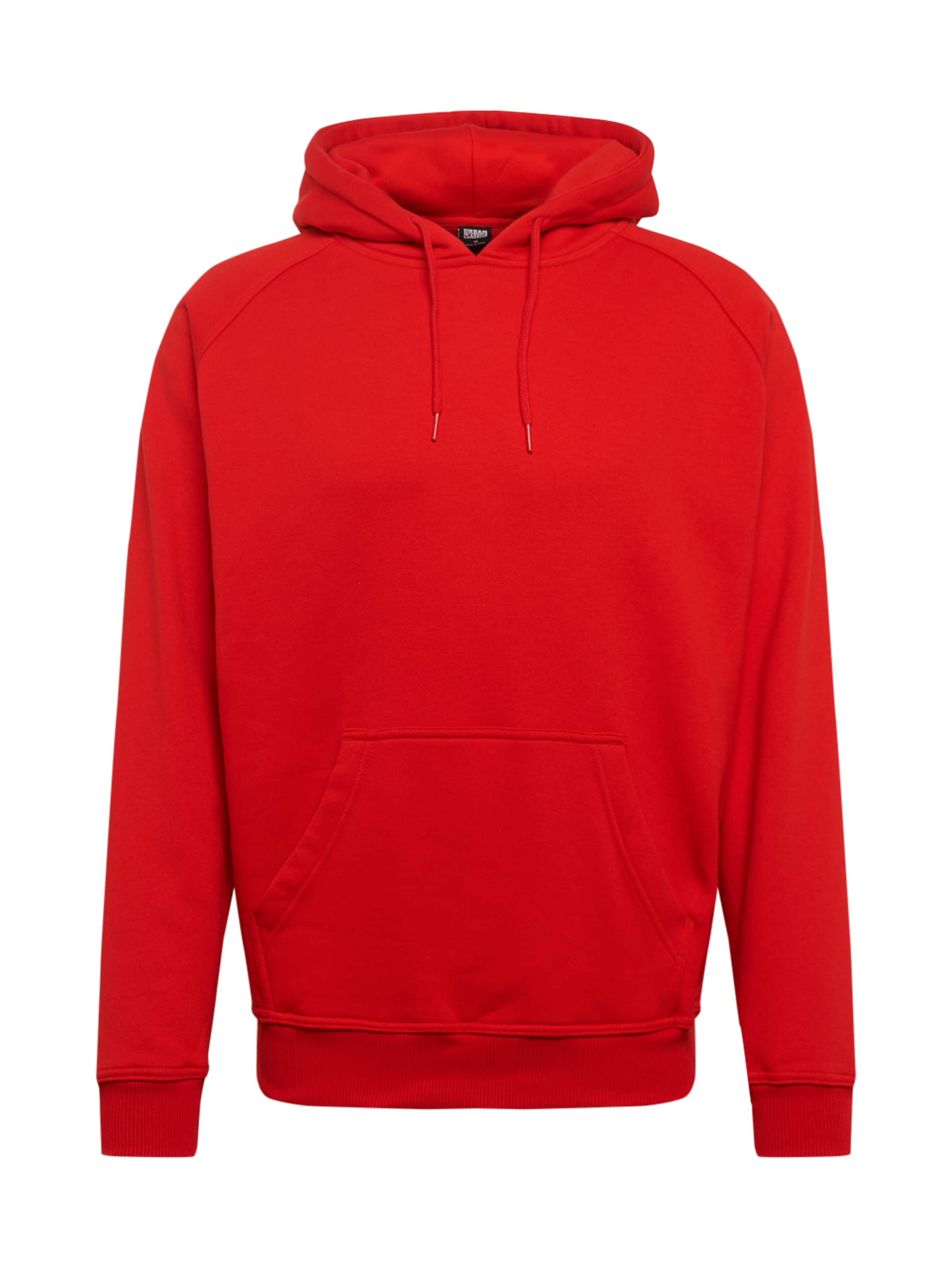 Urban Classics Sweatshirt in Red: front