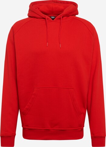 Sweat-shirt Urban Classics en rouge : devant