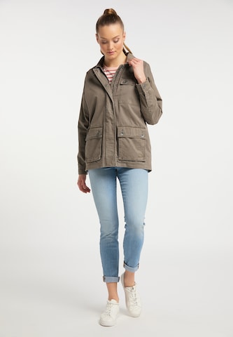 DREIMASTER Between-Season Jacket in Beige: front