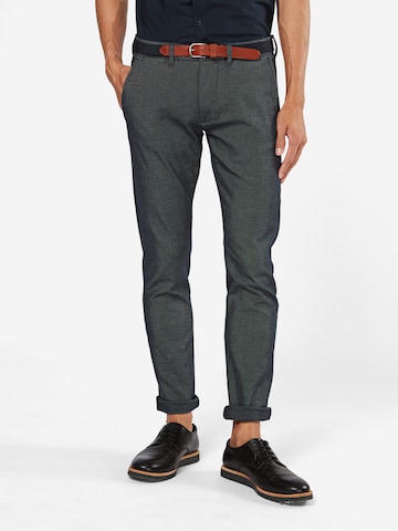 Coupe slim Pantalon SELECTED HOMME en bleu : devant