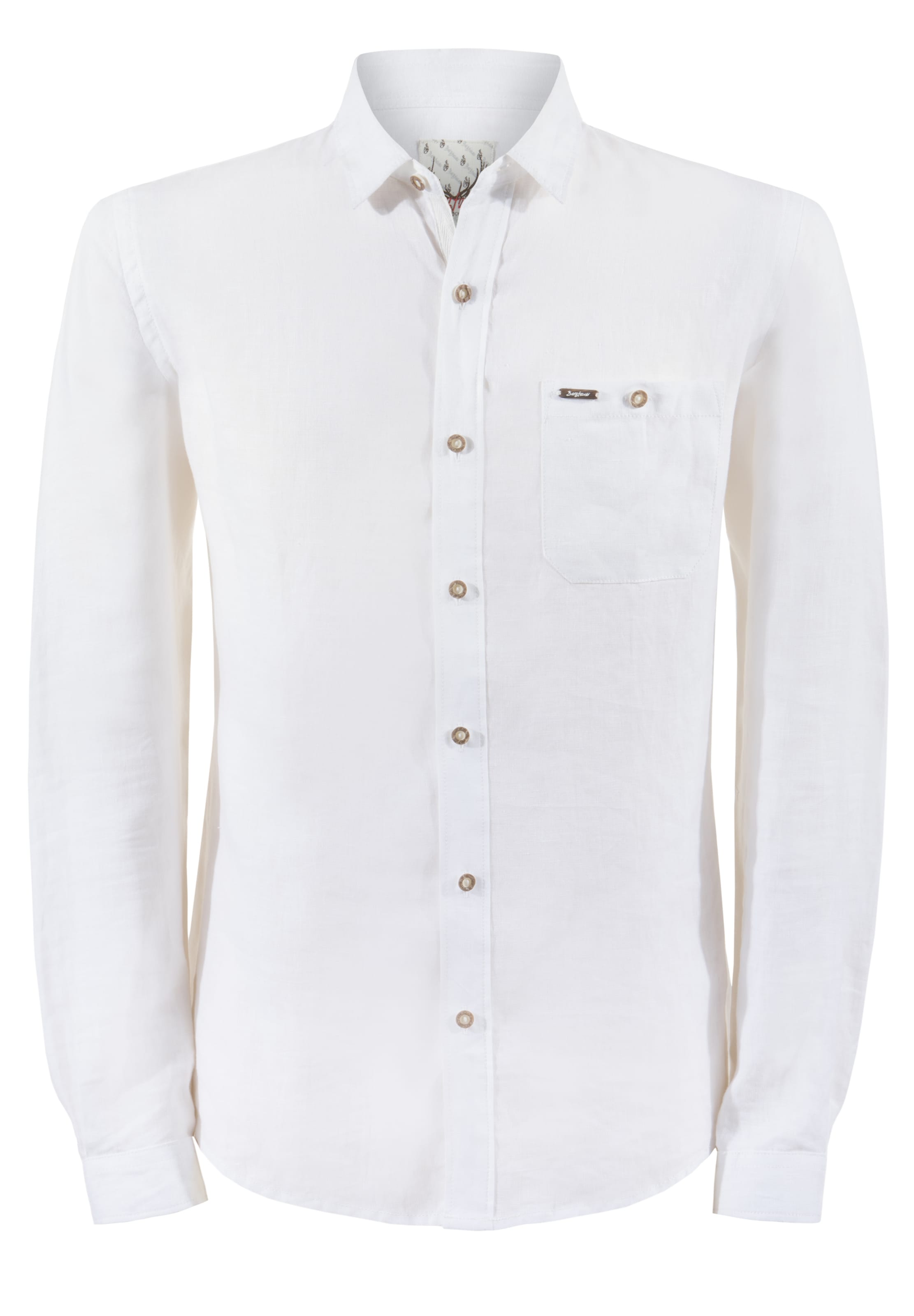 STOCKERPOINT Regular Fit Hemd in Weiß: Vorderseite