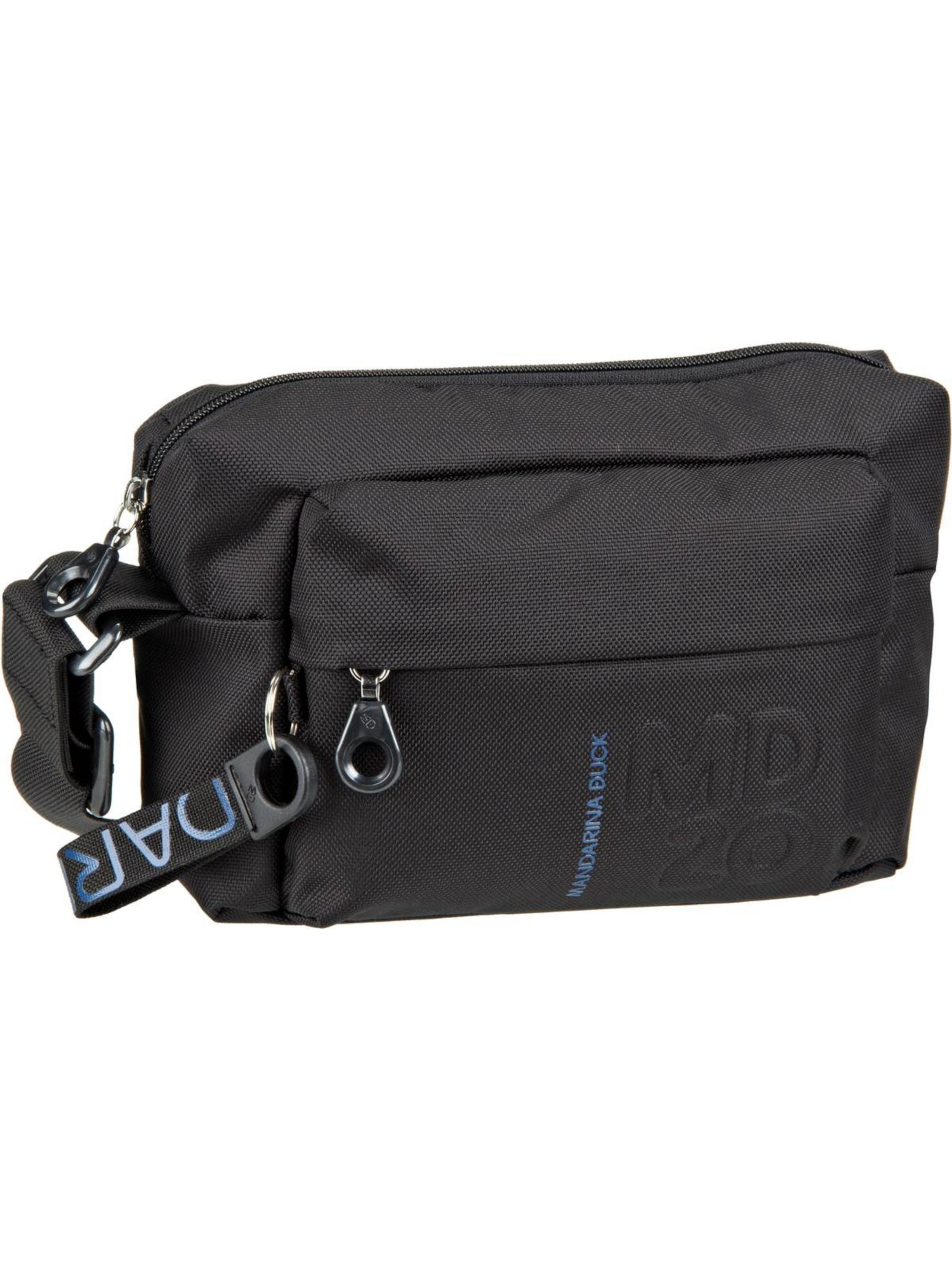 MANDARINA DUCK Crossbody Bag in Black: front