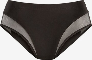 PETITE FLEUR Shapingslip in Zwart: voorkant