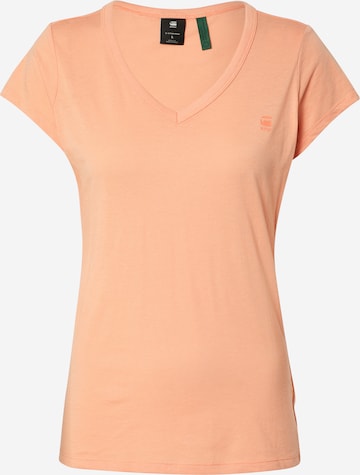 G-Star RAW Shirt 'Eyben V' in Orange: front