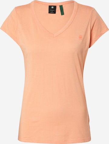 G-Star RAW Shirt 'Eyben V' in Oranje: voorkant