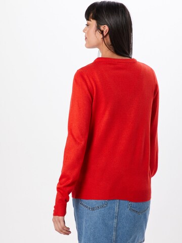 Pull-over VILA en rouge : derrière