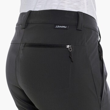 Regular Pantaloni outdoor de la Schöffel pe gri