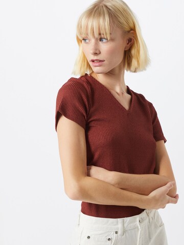 VERO MODA Shirt 'VMHanna' in Rood: voorkant