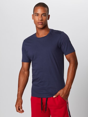 DRYKORN Regular fit T-shirt 'CARLO' i blå