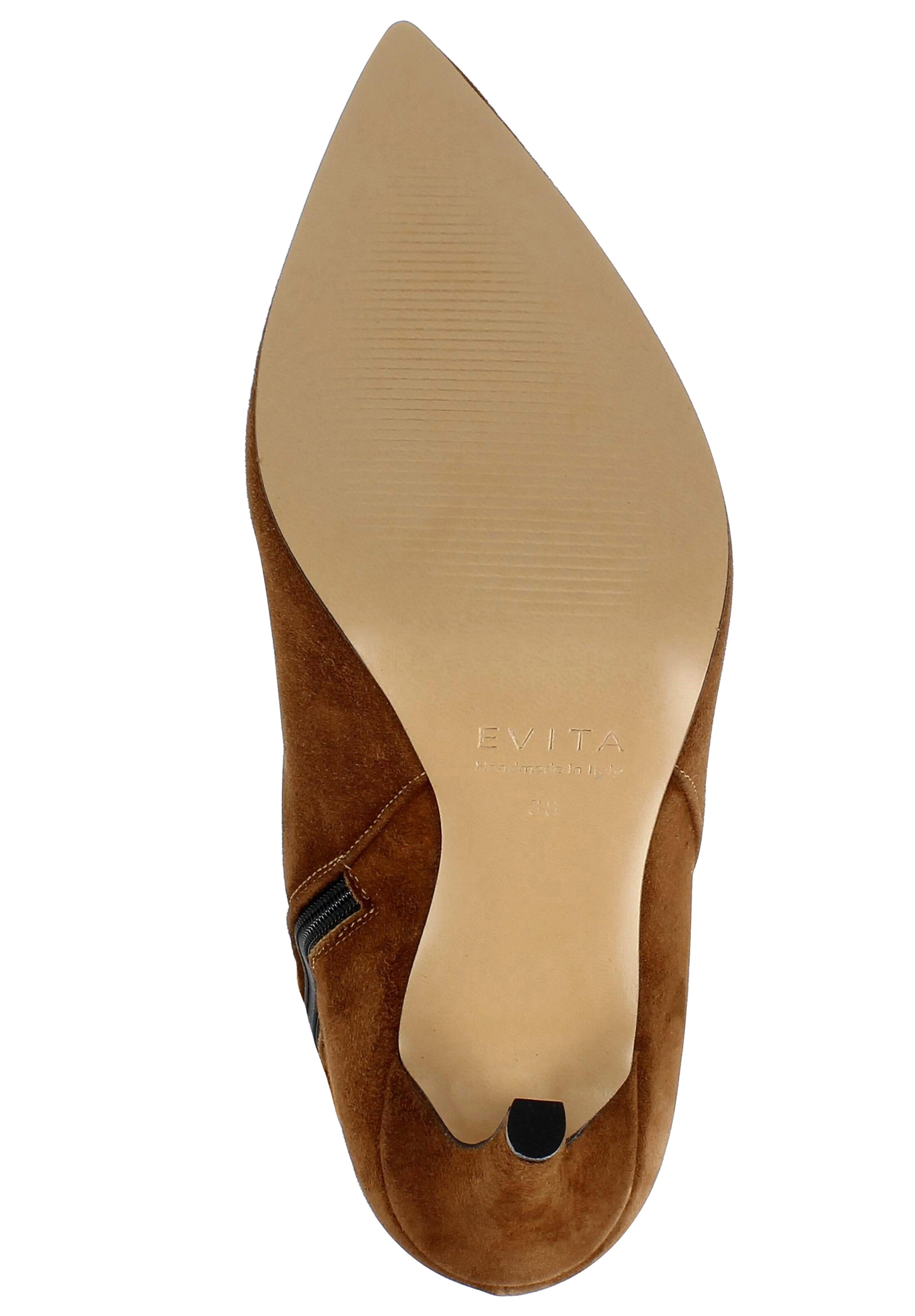 EVITA Enkellaarsjes in Bruin