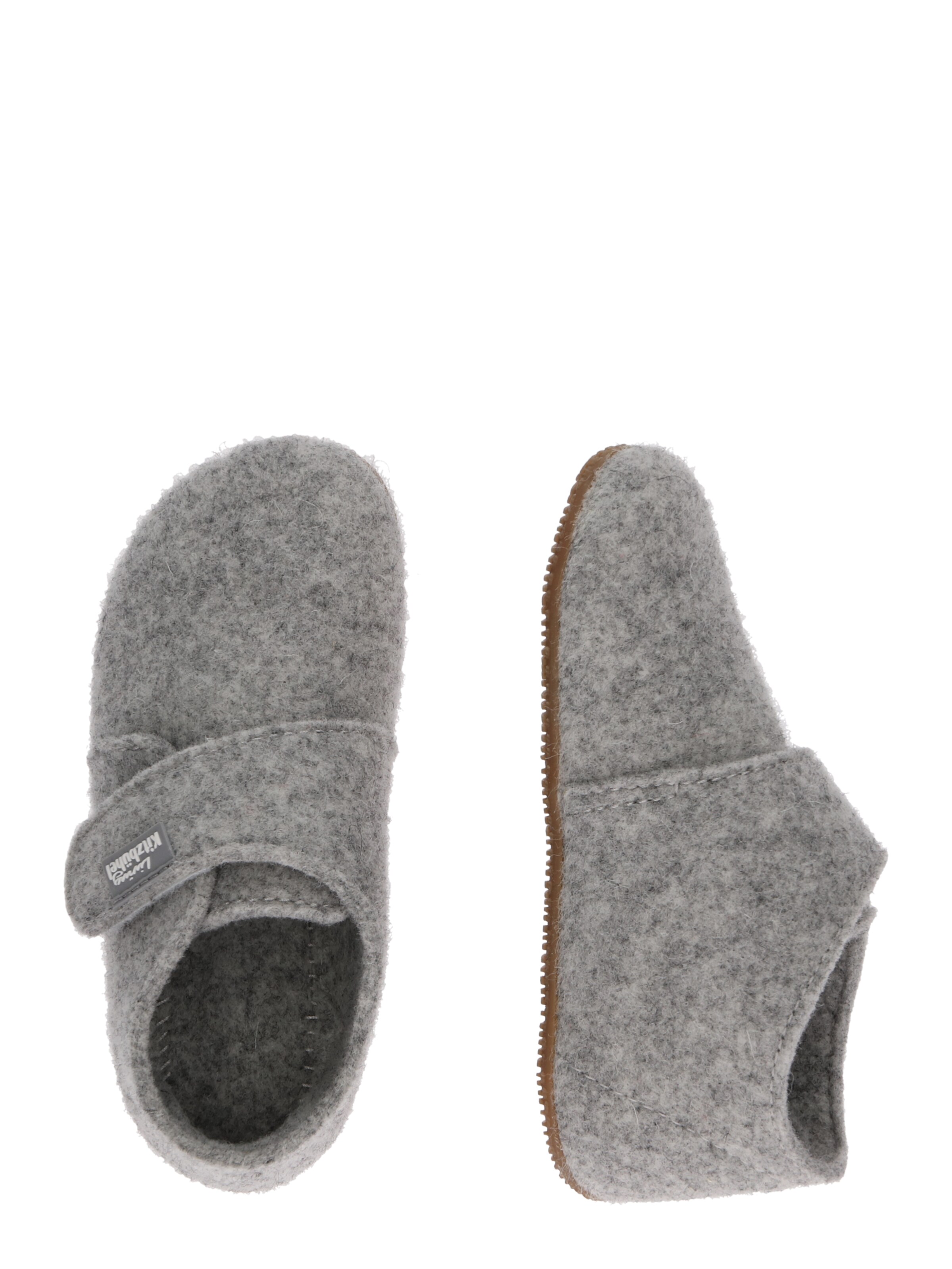 Living Kitzbühel Hausschuh in Grau: Seite